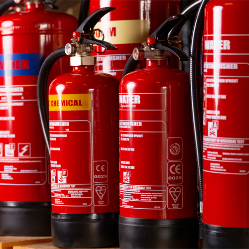 Chemical & Water Fire Extinguishers.